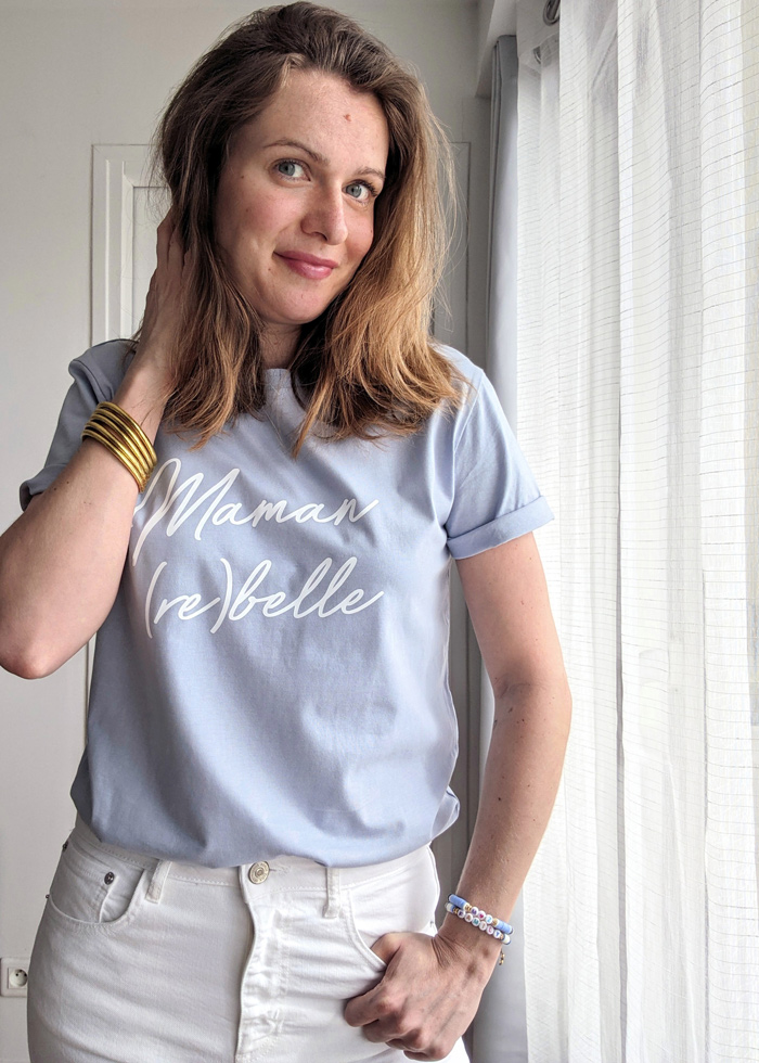 Le Tshirt maman rebelle est le cadeau idéal à offrir à une maman pour la fête des mères