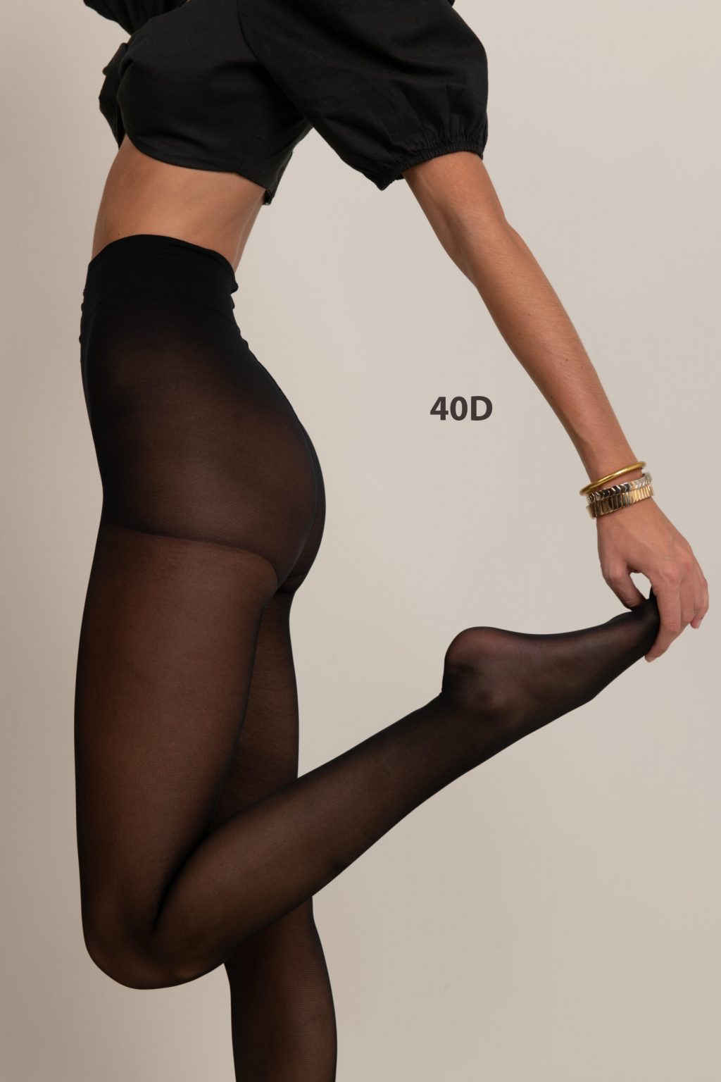Collant Obsession 40D - Violet - LEGWEAR