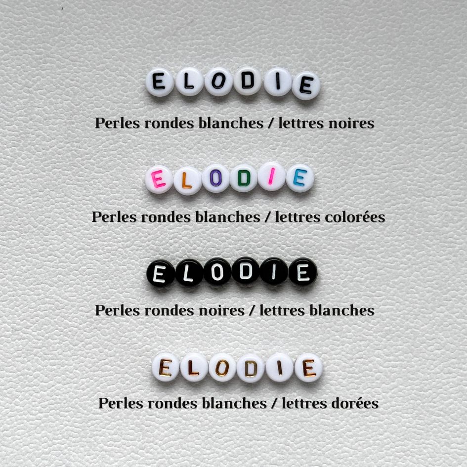 Porte-clés grigri noir (à personnaliser) – Image 6