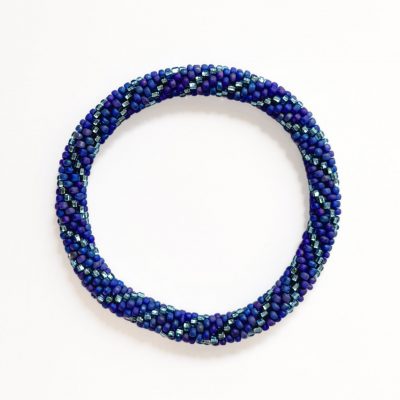Bracelet népalais #97 (bleu)