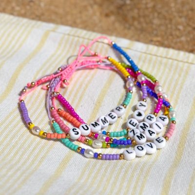 Bracelets Summer Crush (à personnaliser)