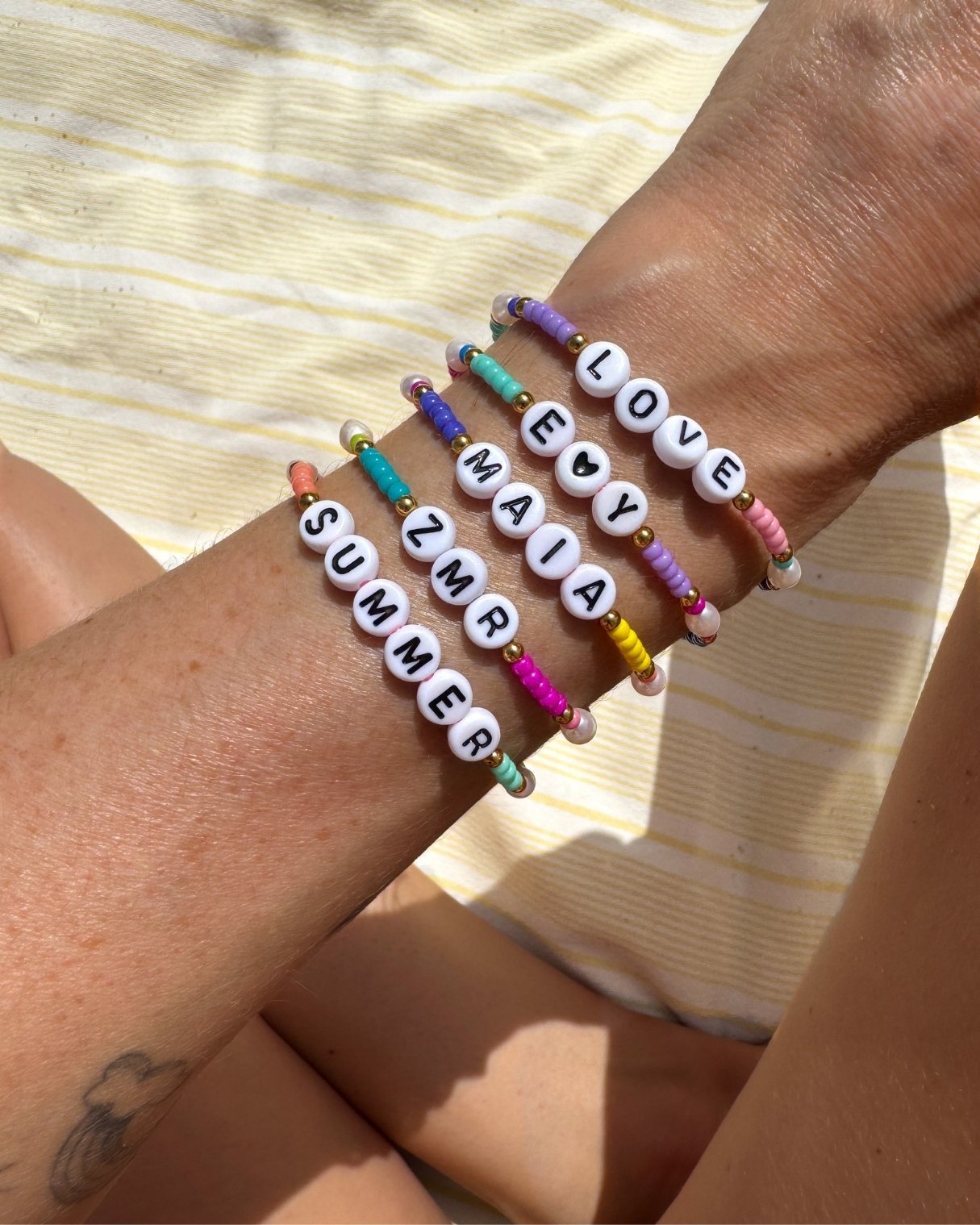 Bracelets Summer Crush (à personnaliser) – Image 2
